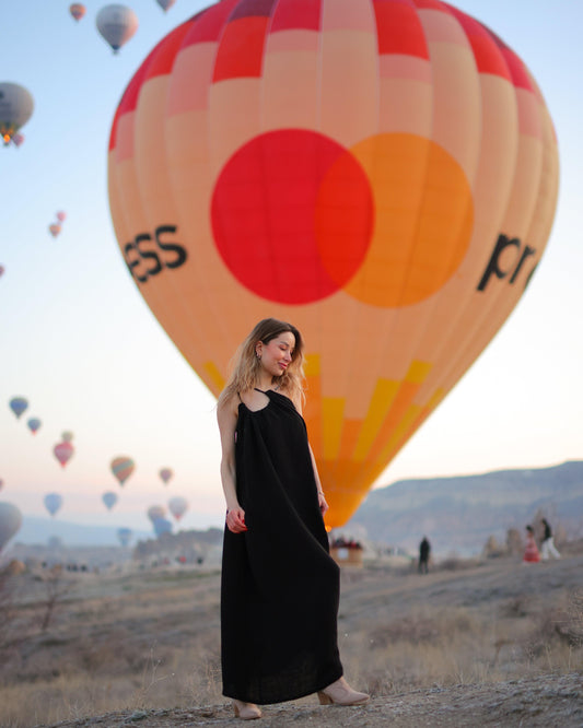 Black One Shoulder Dress