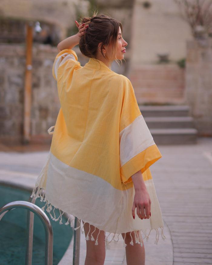 yellow robe