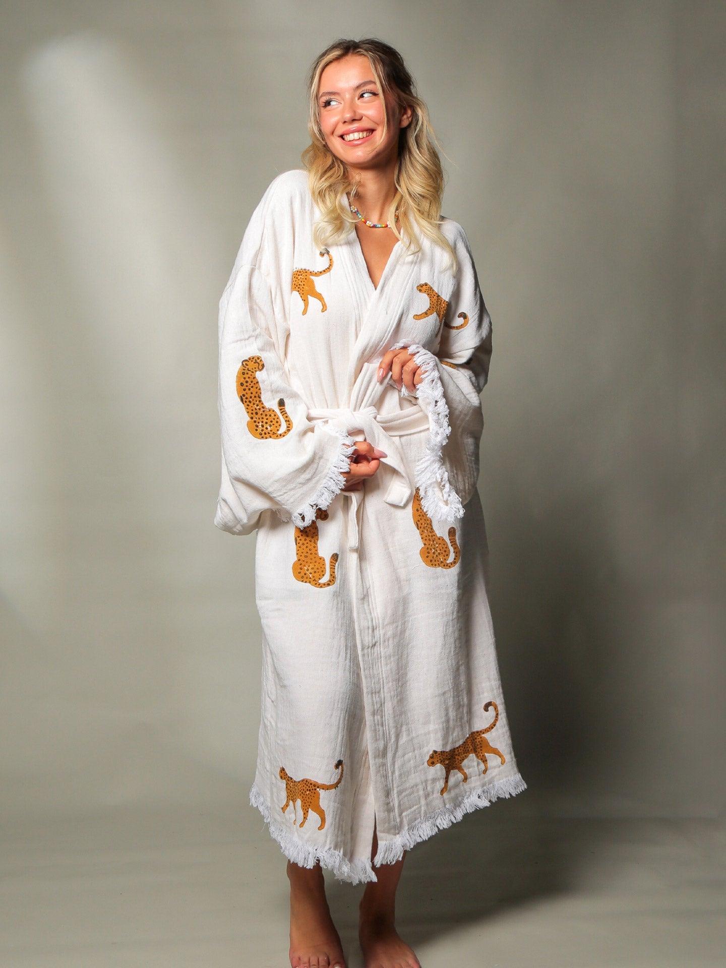 Tiger Kaftan Kimono