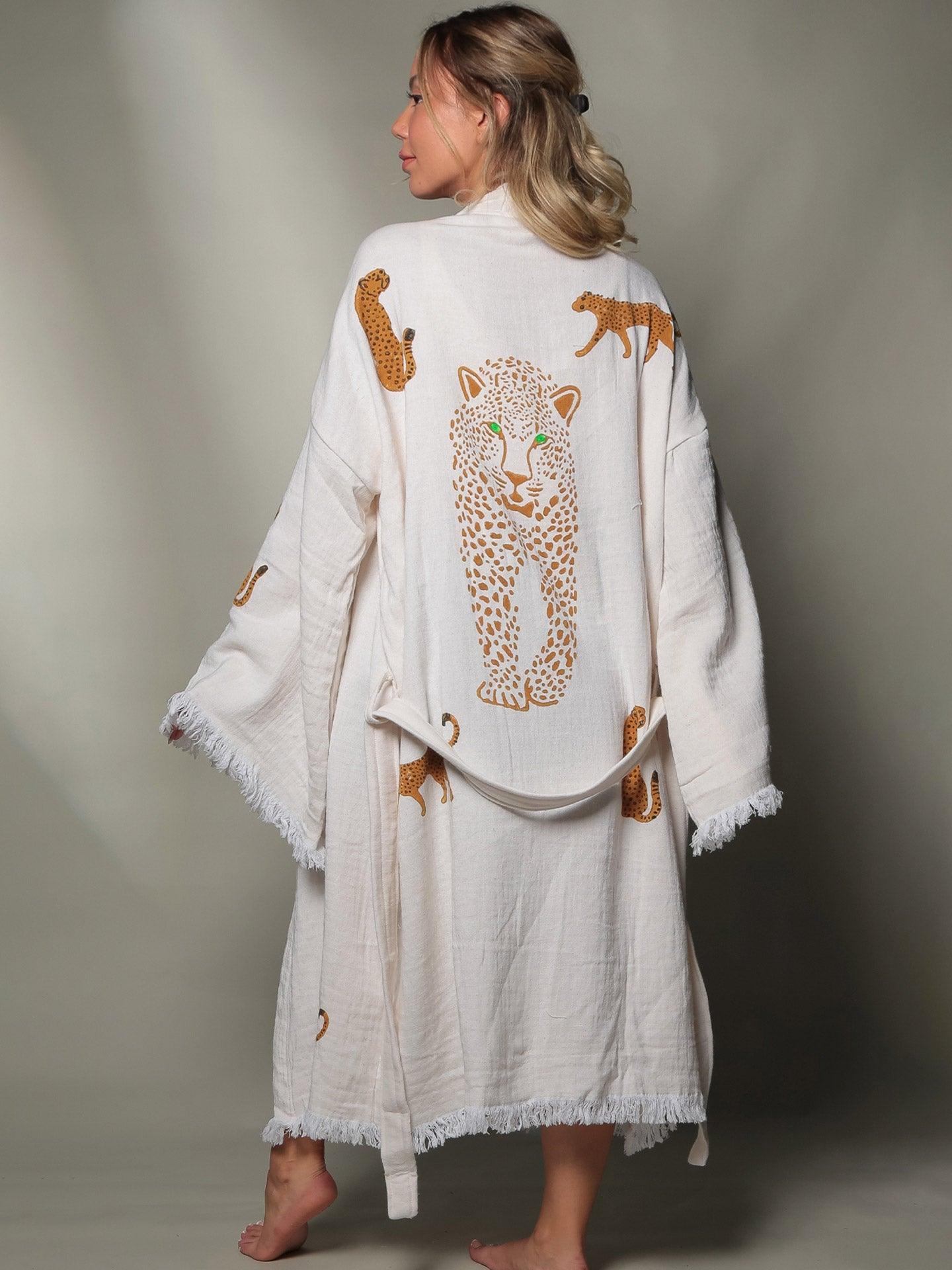 Tiger Kaftan Kimono