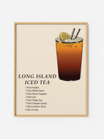 Long Island Iced Tea Print