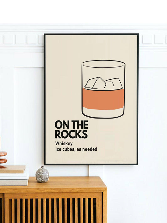 Whiskey On The Rocks Poster